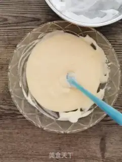 Make Potato mackerel box cake step 4