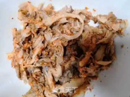 Make Dry-dry fresh mushrooms step 3