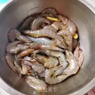 Make Boiled shrimp step 2