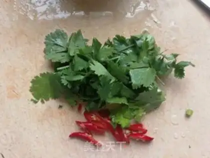 Make Thousands of hot rice powders in the sea belt step 4