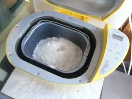 Make Four plume of bread step 0