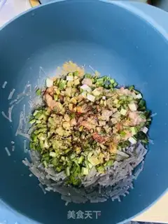 Make Meat powder fan bag step 2
