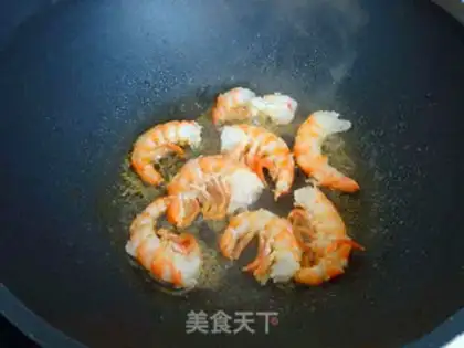 Make Cooking shrimp step 1