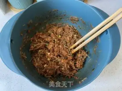 Make Meat powder fan bag step 3