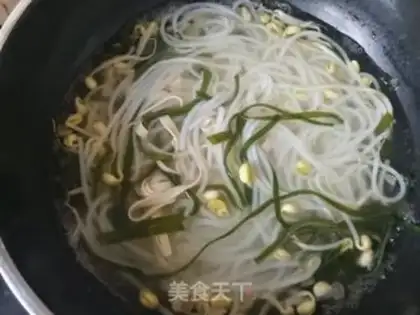 Make Thousands of hot rice powders in the sea belt step 8