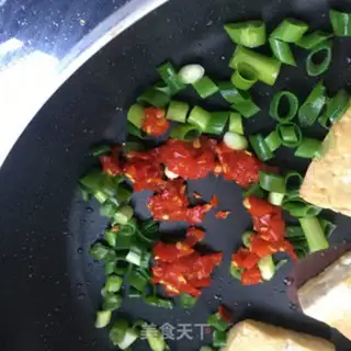 Make Spicy old tofu step 6
