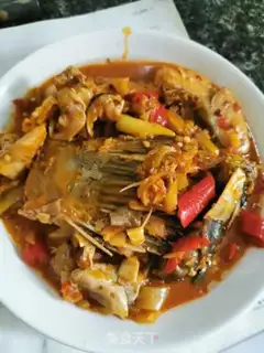 Make Godmother chops up pepperfish step 6