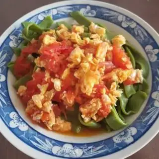 Make Tomato spinach noodles step 7