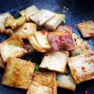 Make Spicy old tofu step 8