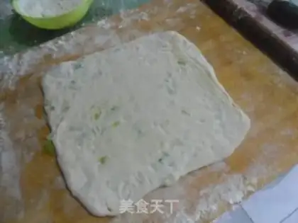 Make Onion butter cake step 10