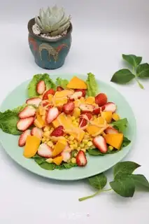 Make Corn strawberry mango salad step 8