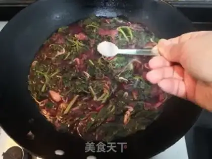 Make Garlic shrimp red step 13