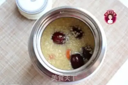 Make Red-tree porridge step 7