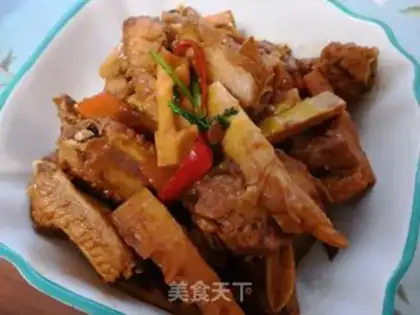 Make The chicken wings of the chopsticks step 9