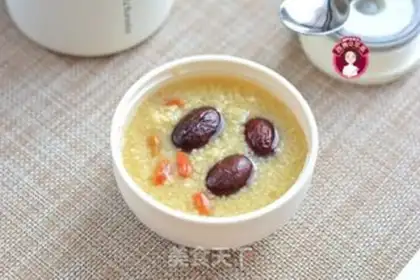 Make Red-tree porridge step 8
