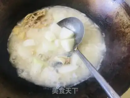 Make Fish head radish soup step 3