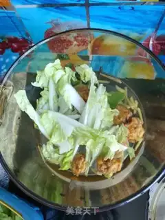 Make Soumaru cabbage fan soup step 5