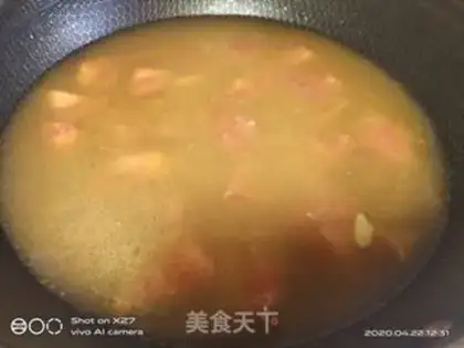 Make Tomato beef noodles step 4