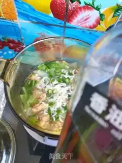 Make Soumaru cabbage fan soup step 9