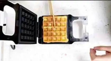 Make Waffles step 9