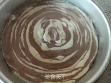 Make Ten inches of zebra gill cake step 24