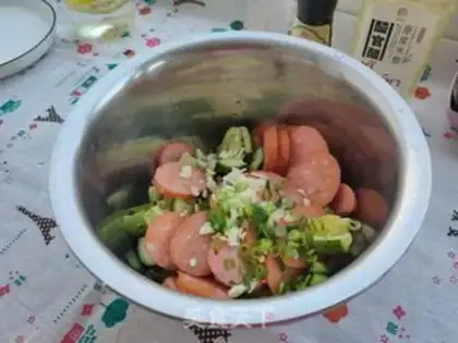 Make Cucumber sausage step 5