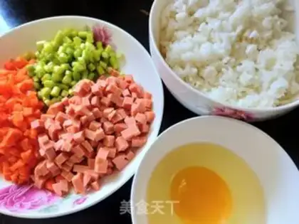 Make Time food and rice step 0