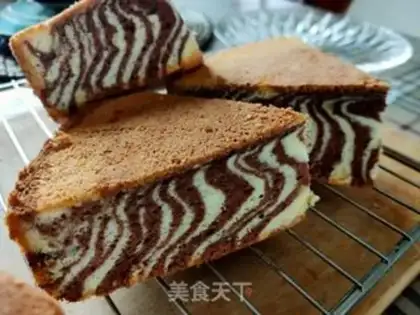 Make Ten inches of zebra gill cake step 34