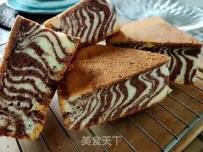 Make Ten inches of zebra gill cake step 35