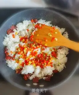 Make Pineapple rice step 8