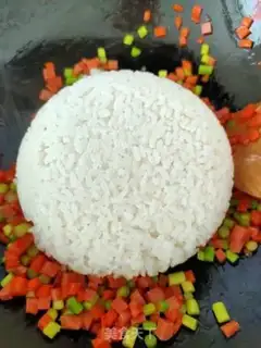 Make Time food and rice step 2