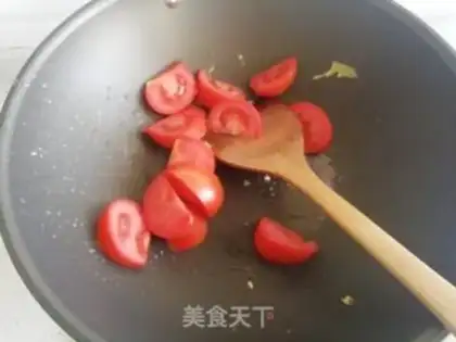Make Tomato fried the mushrooms step 3