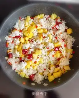 Make Pineapple rice step 11
