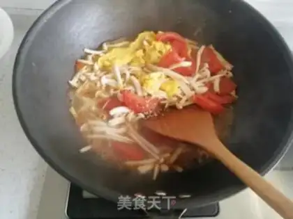 Make Tomato fried the mushrooms step 6