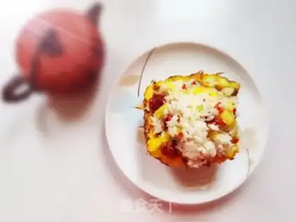 Make Pineapple rice step 14