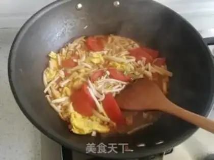 Make Tomato fried the mushrooms step 7