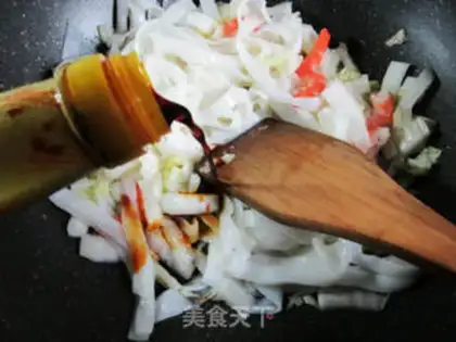 Make Sweet shrimp and cabbage step 5