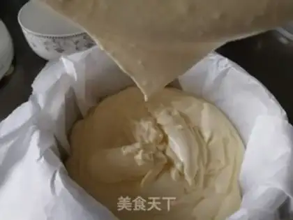 Make Basque cheesecake step 5