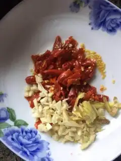 Make Spicy shrimp step 2
