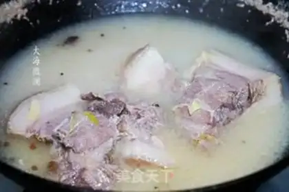 Make Garlic white meat step 2