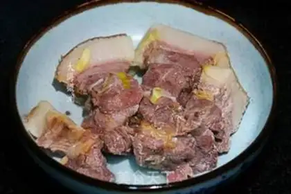 Make Garlic white meat step 3