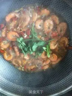 Make Spicy shrimp step 6