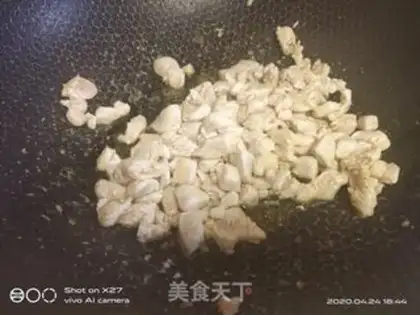 Make Chicken and corn cucumber step 5