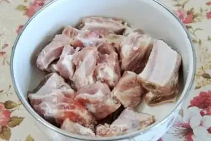 Make Bean-fruit ribs step 0