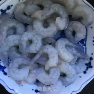 Make Nasty shrimp step 0