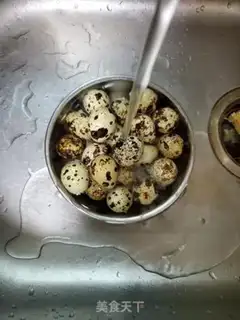Make Quail eggs step 1