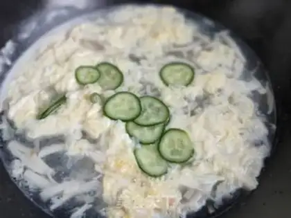 Make Freckles and eggs soup step 13