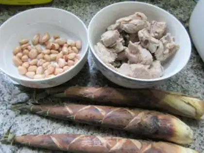 Make Peanut rice chops step 0