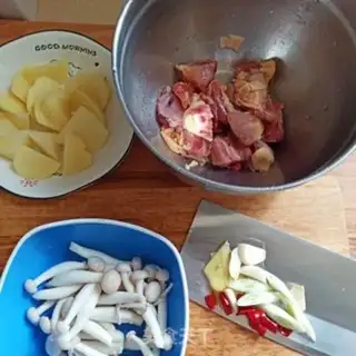 Make Potato chicken roll step 0