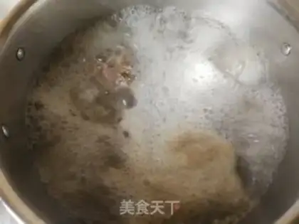 Make Worm grass and bouquet soup step 1
